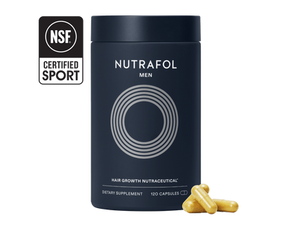 Nutrafol Men Hair Growth Supplements, Ages 18-49, 1-Month Bottle